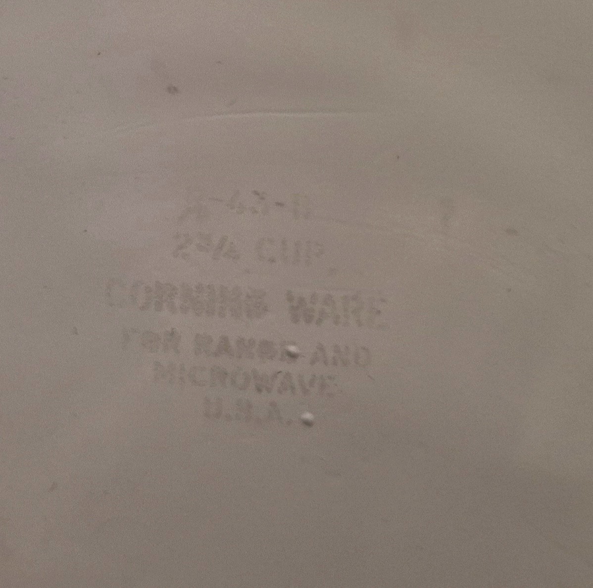 Corning Ware Spice Of Life Mini Casserole Snap Tight Plastic Lid P-43-B 2.75-cup