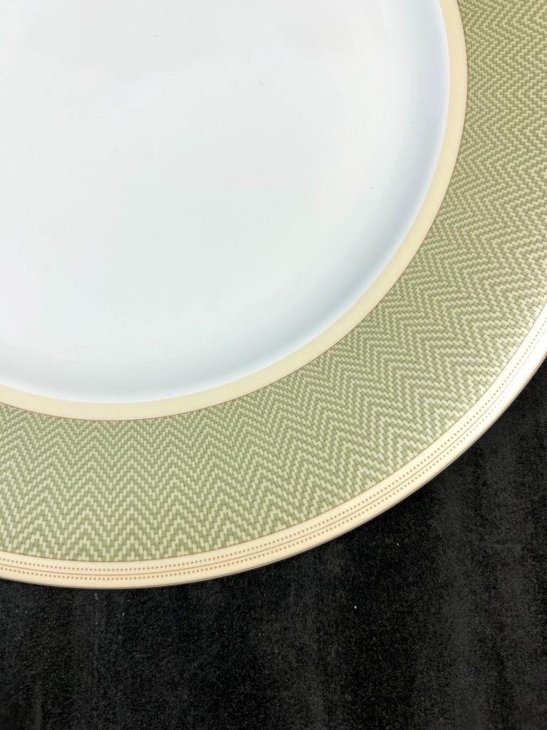 Waterford China Hunt Valley Herringbone Four Piece Place Setting