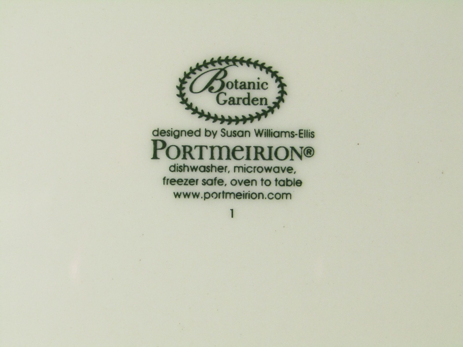 Set of 3 Portmeirion Botanic Garden 8″ Square Salad Dessert Plates EUC