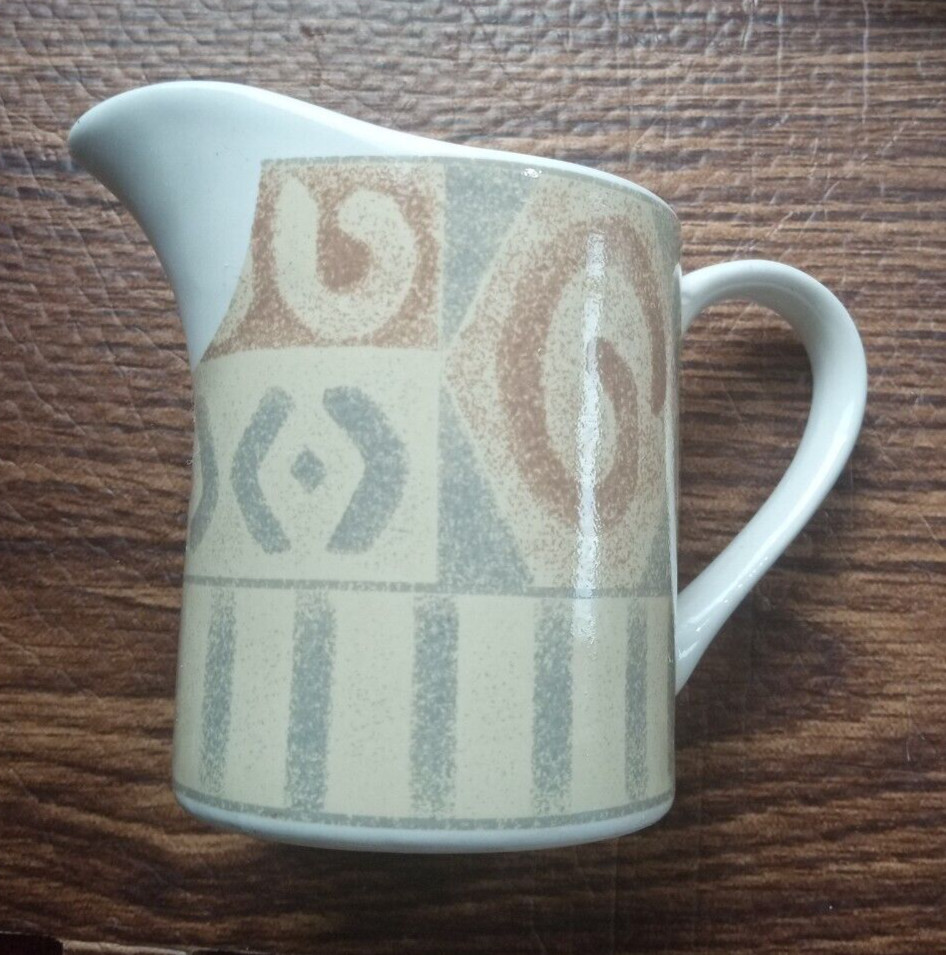 Vintage Mcm Mid Century Modern Style Sango Canyon 4890 Creamer Pitcher 1979 Euc