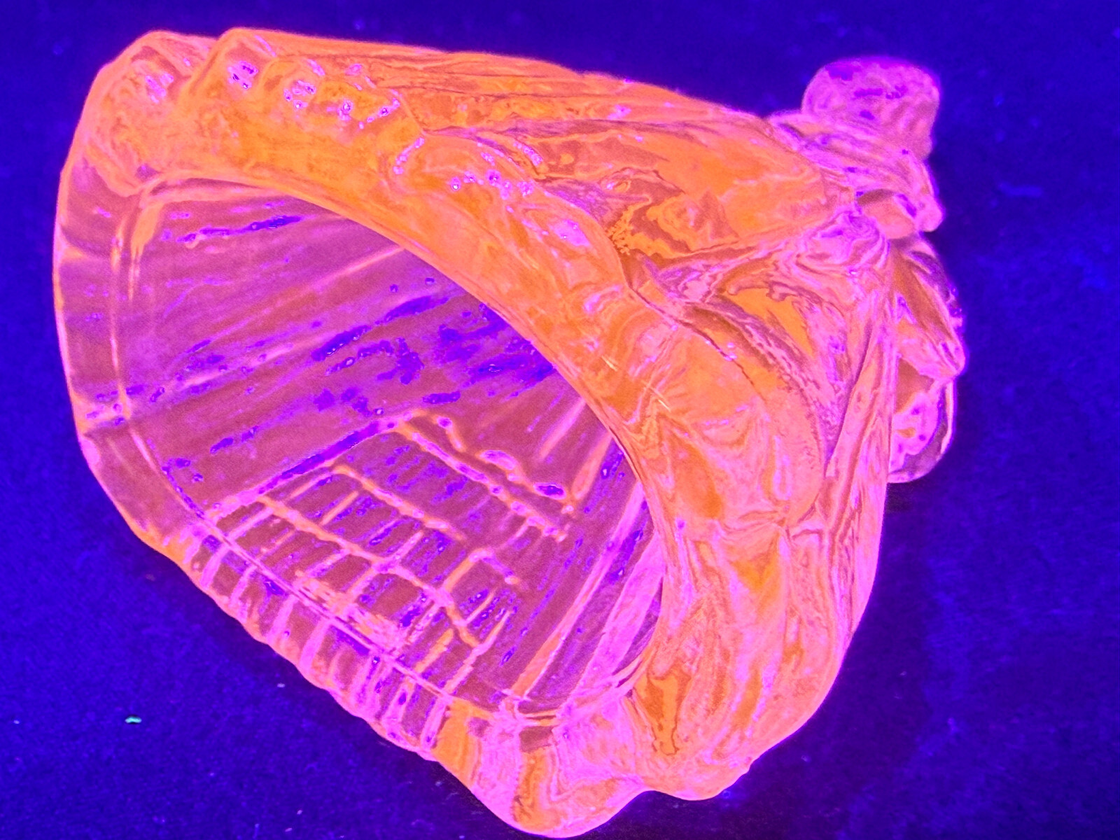 Green Vaseline uranium glass girl doll candy container woman Elizabeth selenium