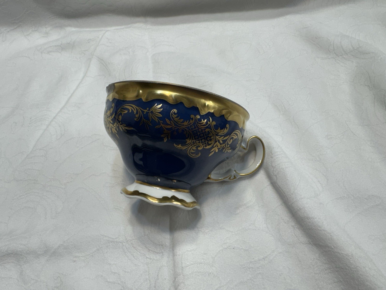 Weimar “Katharina” Trio Tea Set, Blue, Germany 1950-1959