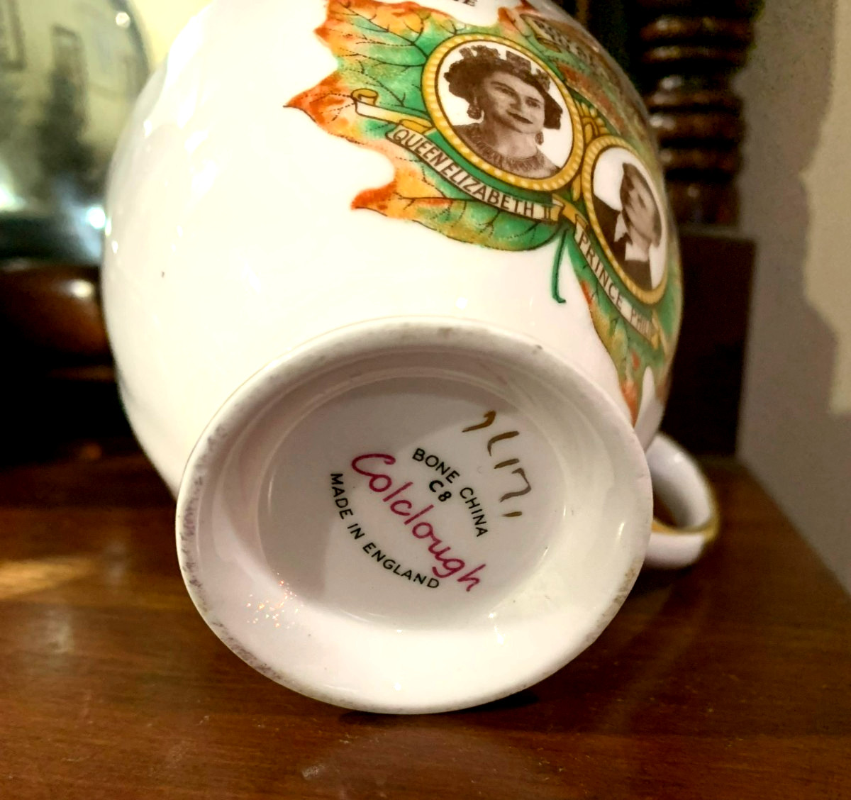 Queen Elizabeth Prince Philip Royal Visit to Canada June 1959 Tea Cup #7617