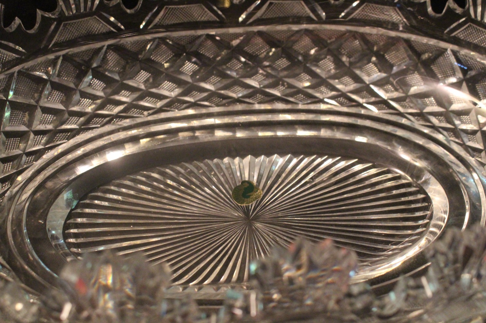 Waterford Crystal Kennedy Centerpiece Bowl Prestige Collection 13.25”