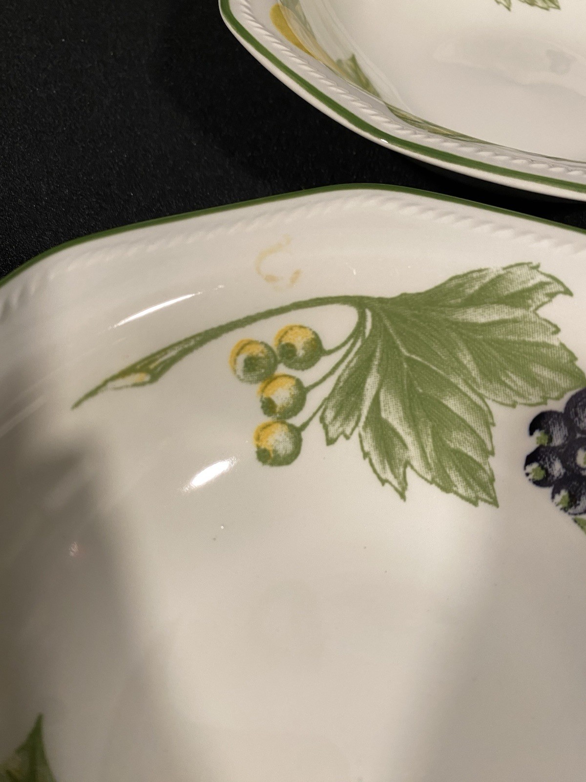 Churchill 7 7/8″ VICTORIAN ORCHARD Soup Salad Cereal Bowls England SET OF 4