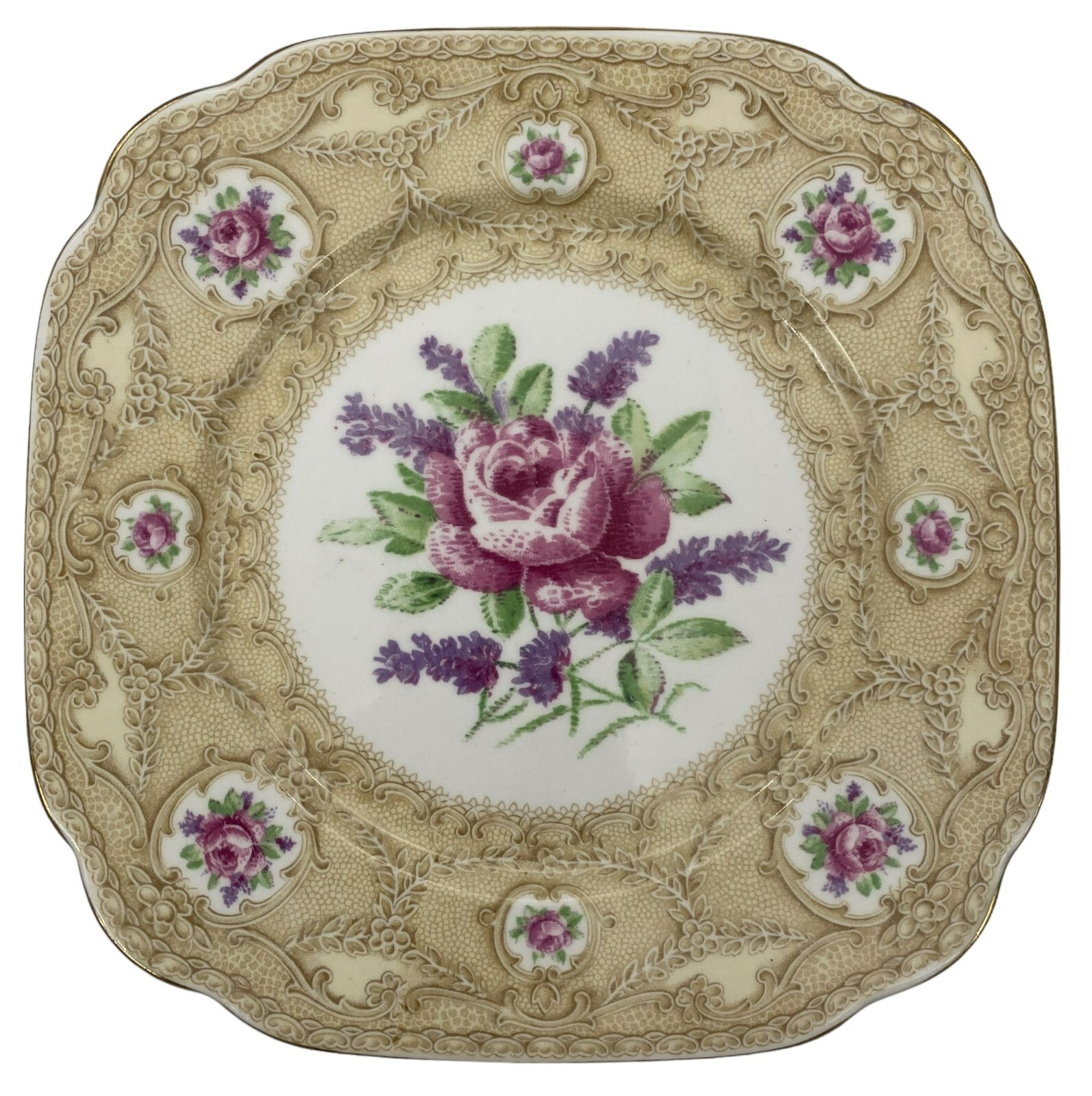 Royal Albert Devonshire Lace Square Salad Plate