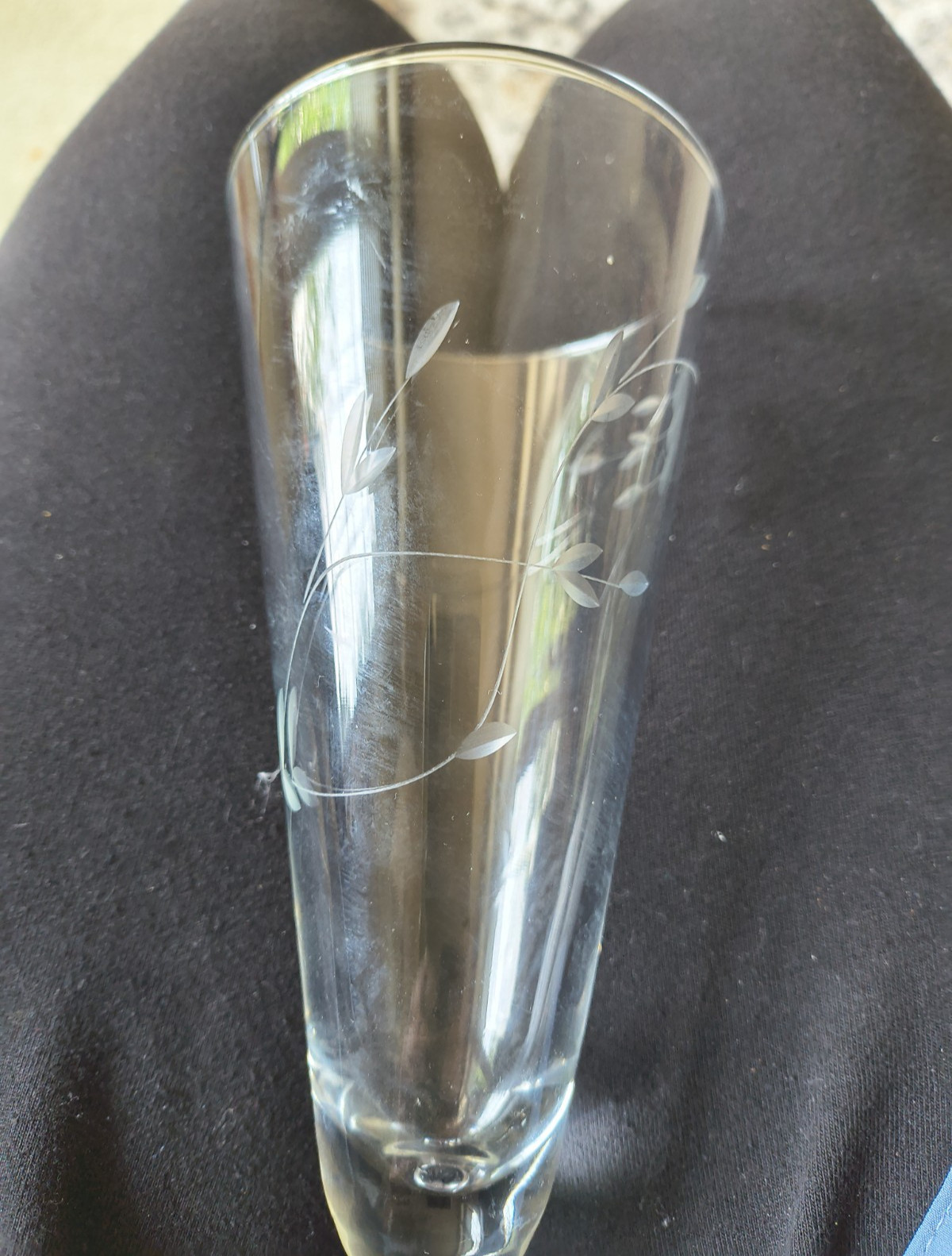 Princess House Pilsner Glasses, Heritage, used (B4)