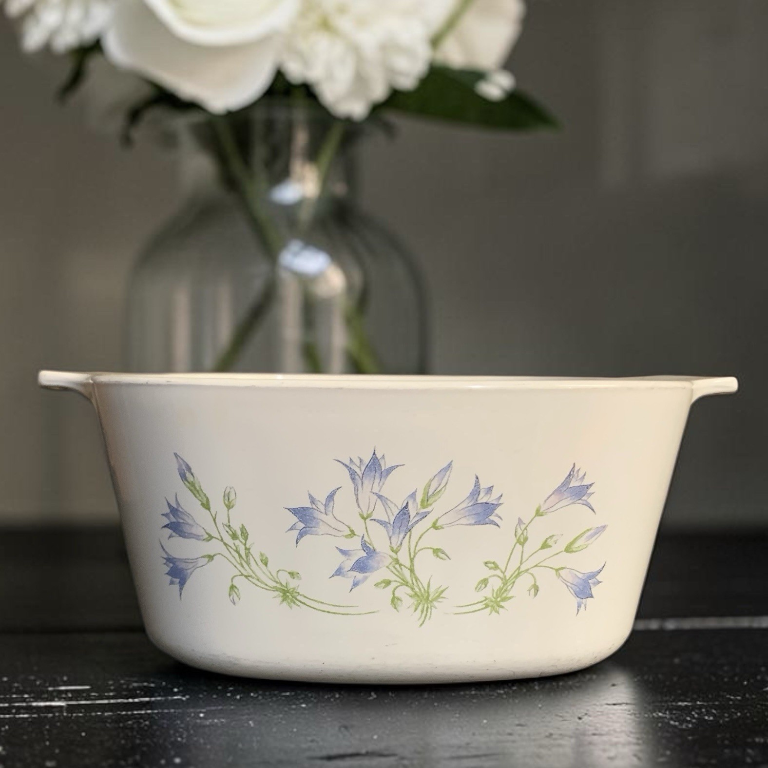 Vintage Corning Ware Blue Dusk 3 Liter Casserole Baking Dish A-3-B
