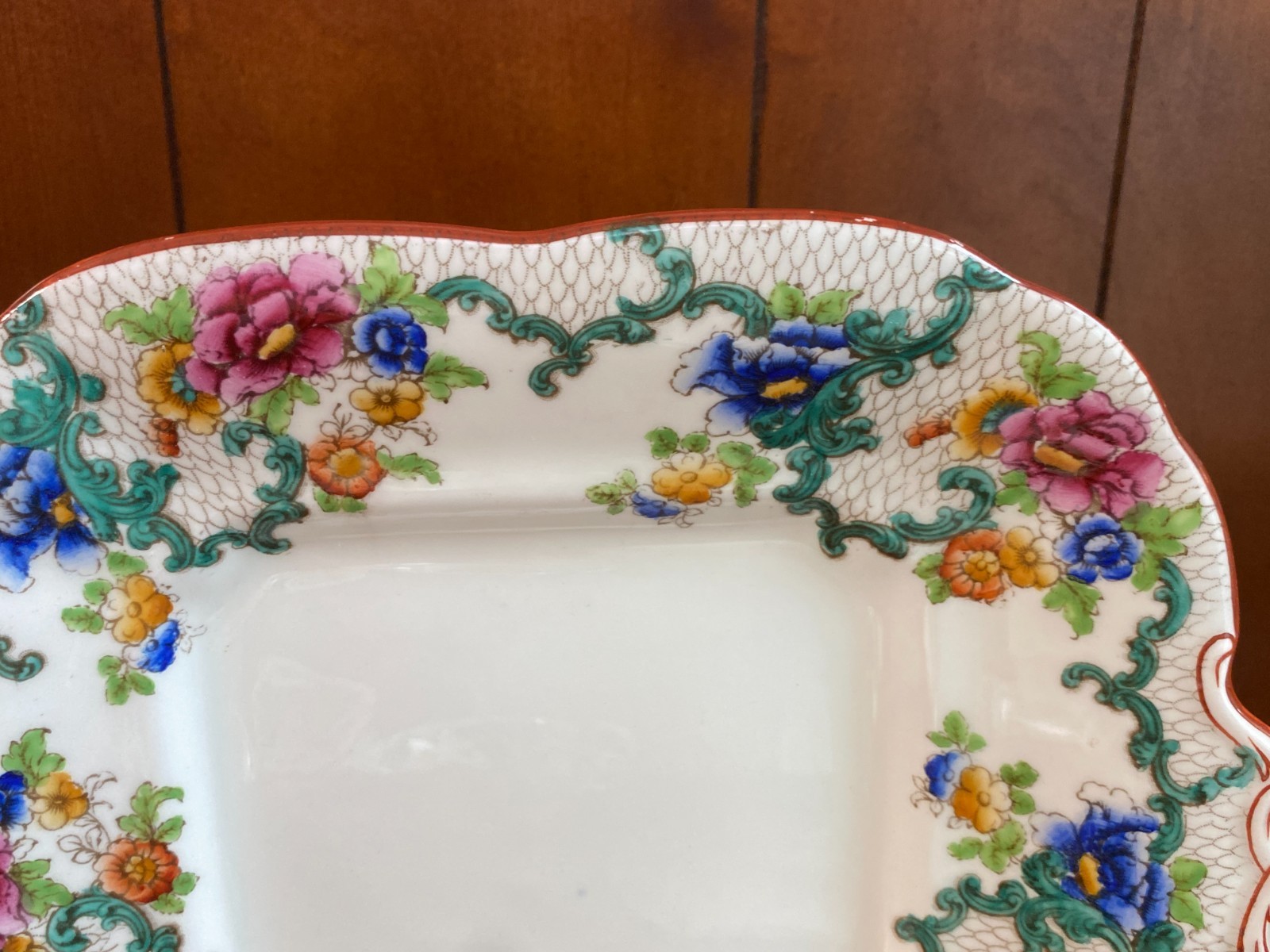 ca. 1930s ROYAL CAULDON bone china dinnerware, cups set, 48pcs, gorgeous