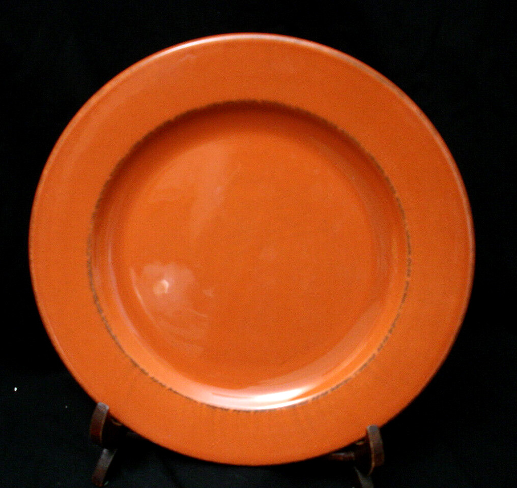 Toscana / Terra Cotta by Pier 1 DINNER PLATE 11 1/8″ SET / 2 MADE IN ITALY