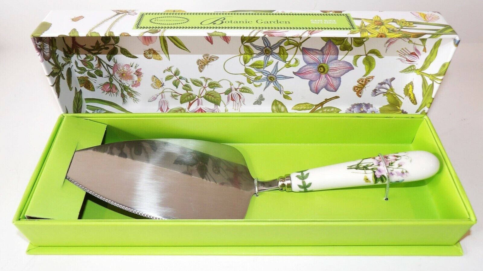 NEW PORTMEIRION BOTANIC GARDEN CAKE SLICE NIB (44)