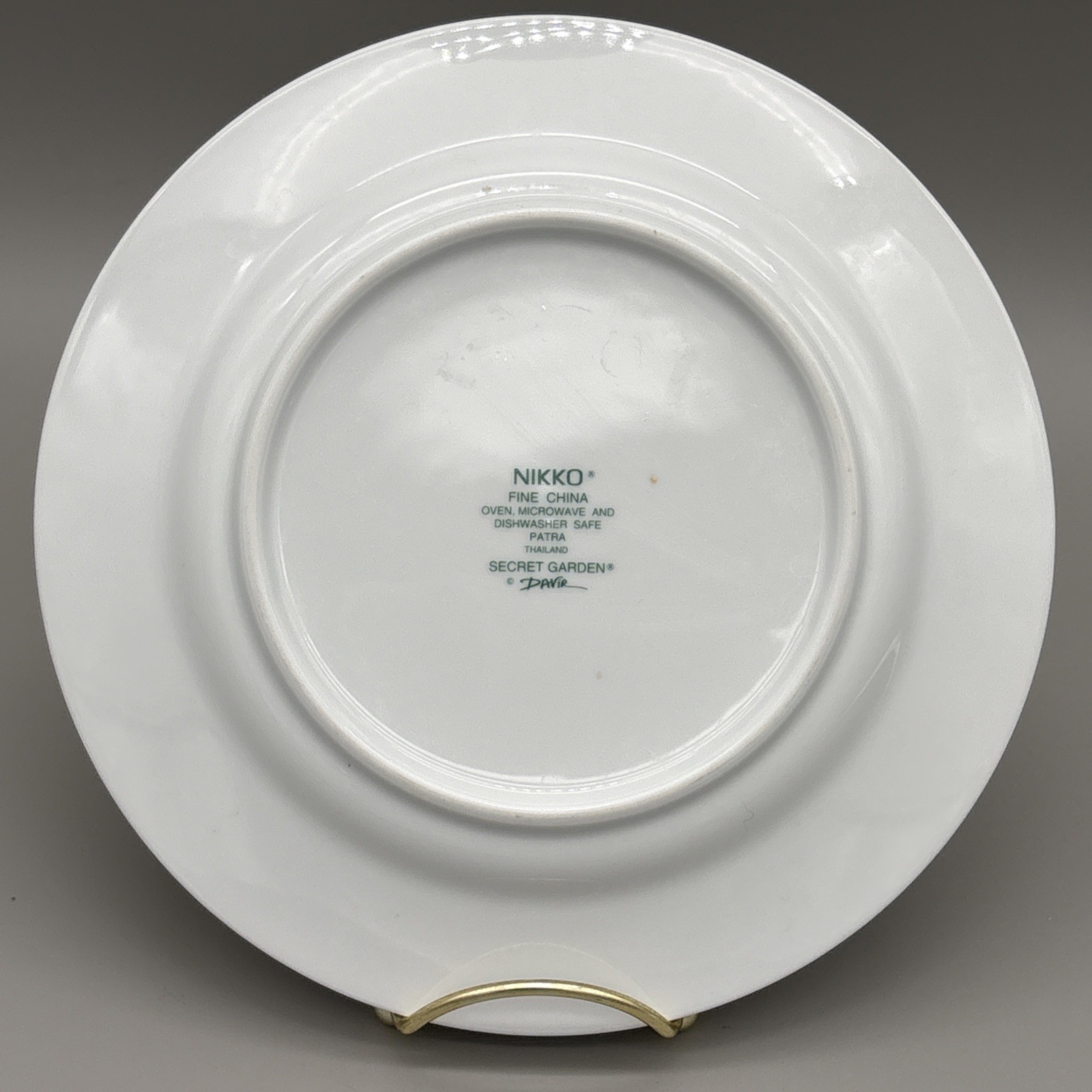 Nikko Fine China SECRET GARDEN Davir 8 1/8″ Salad Dessert Plate Replacement