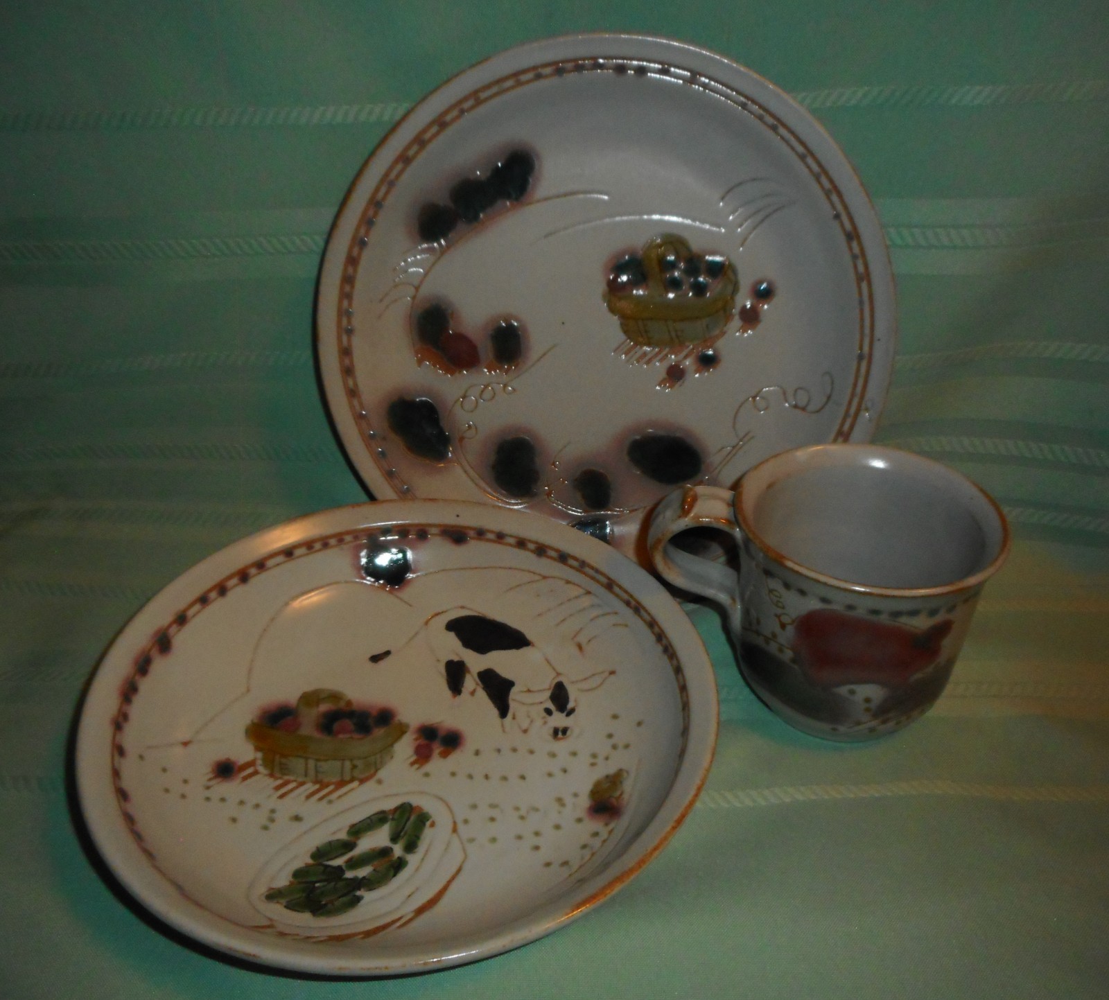 Rare 1988 Your Everyday Collection ~ Iron Mountain Stoneware by Nancy Patterson