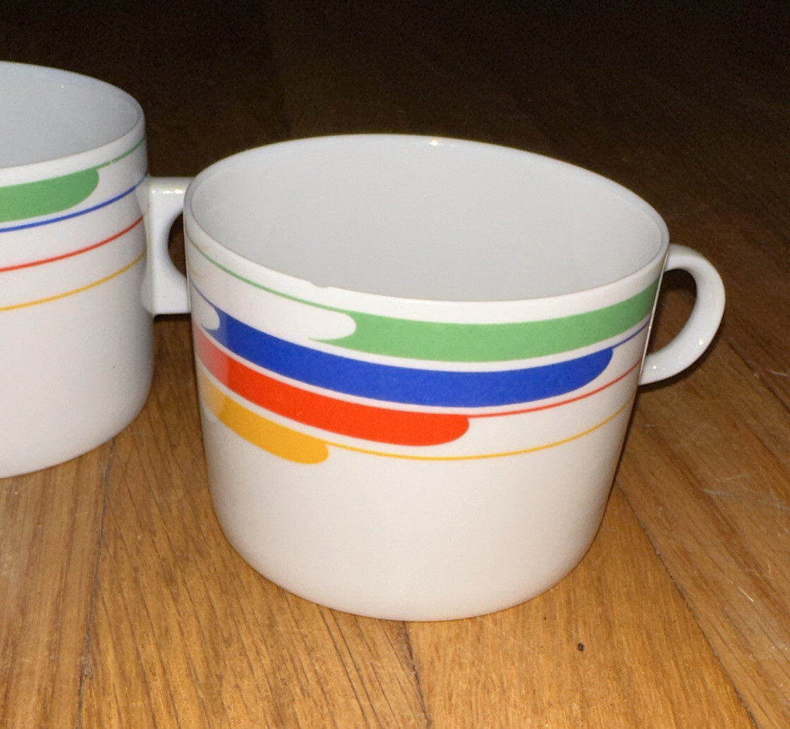 STUDIO NOVA Hi-Fi # L9186 CoffeeCups *Porcelain * MINT Condition * 2-pcs