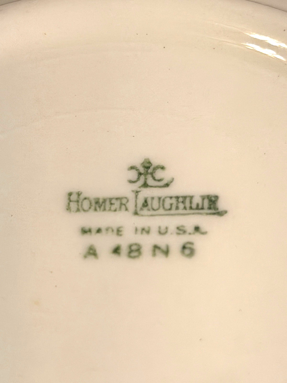 Homer Laughlin Eggshell Daisy Medium Serving Bowl circa 1936