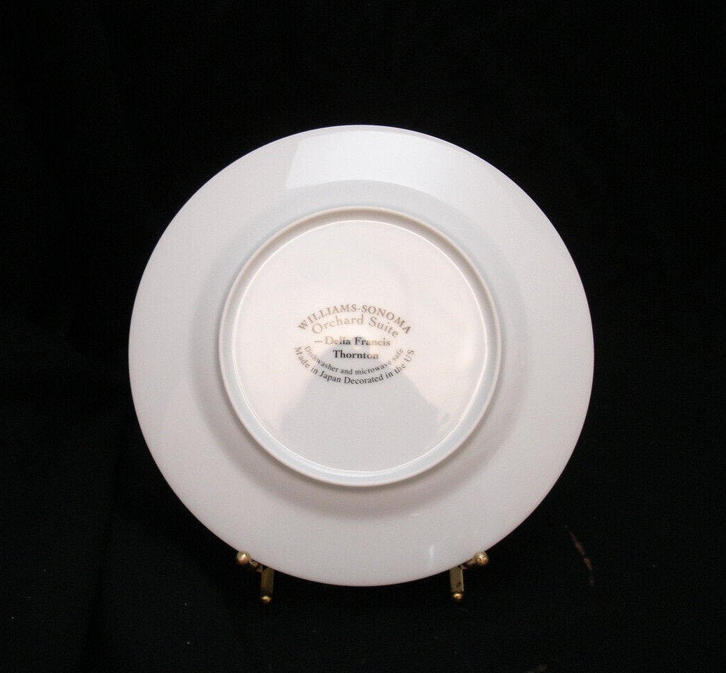 Orchard Suite by Williams-Sonoma SALAD PLATE 7 3/4″ SET / 4