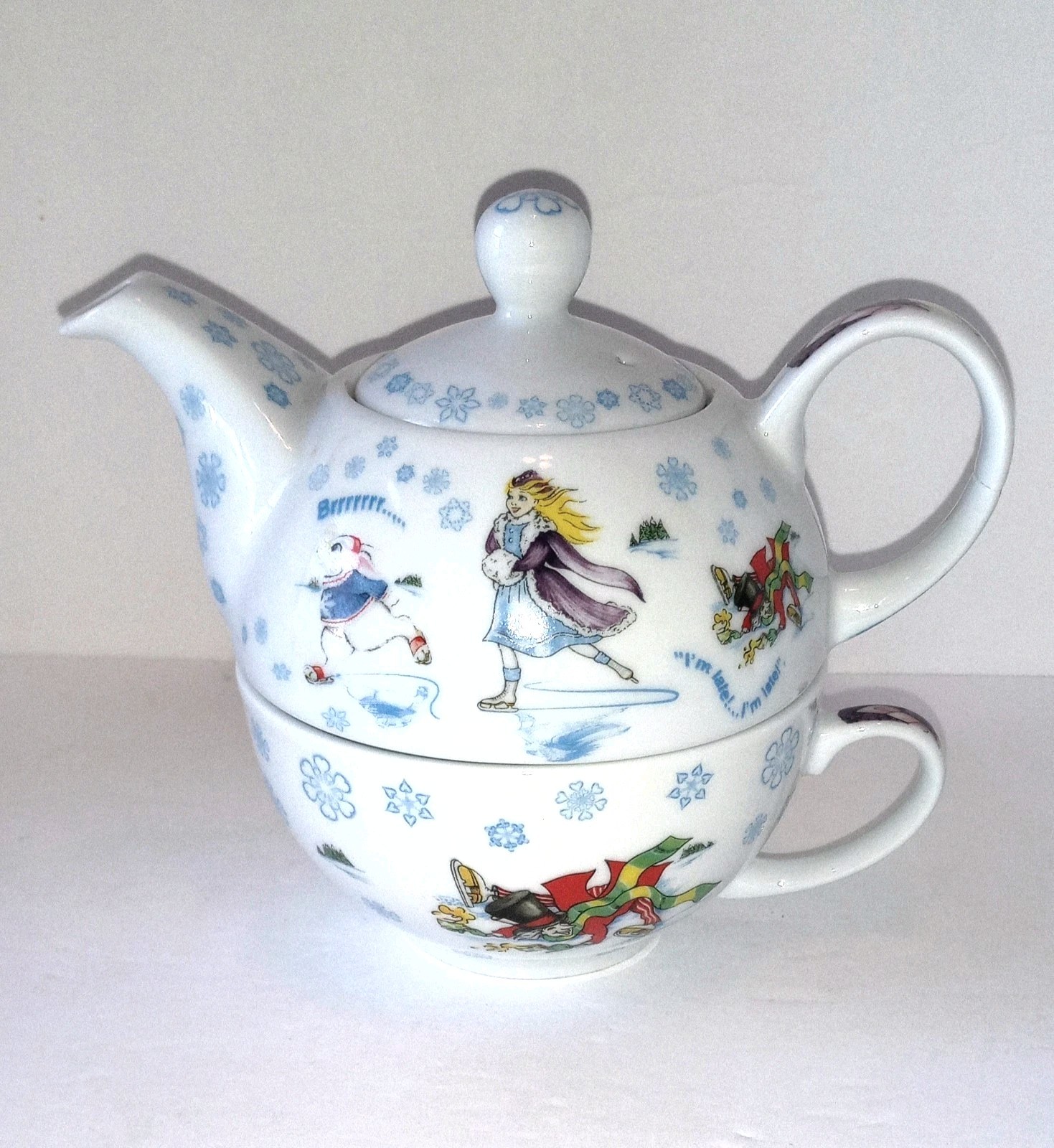 Paul Cardew Teapot “Alice in Wonderland” Tea for One