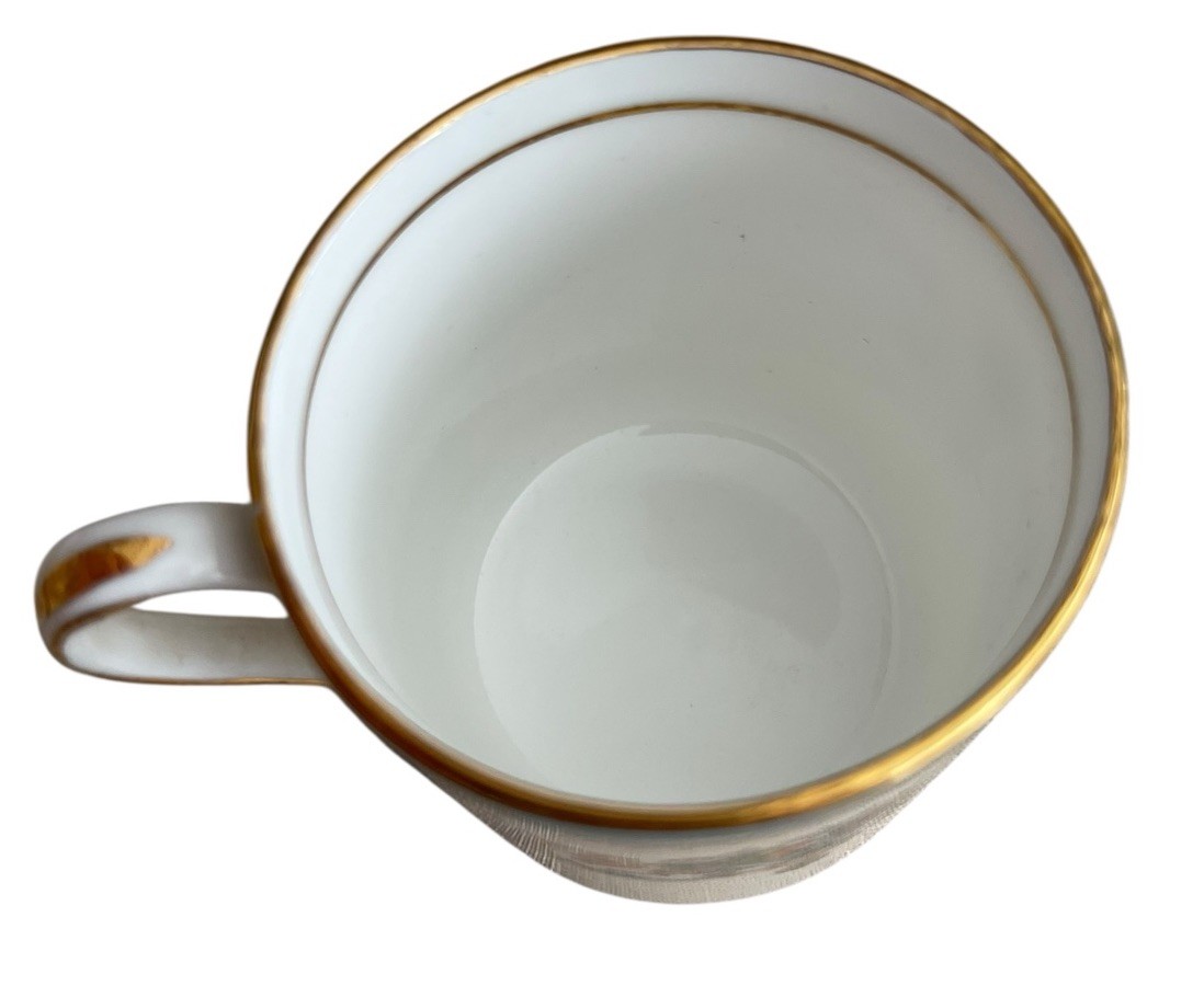 Vintage Aynsley Henley Demitasse Cup & Saucer Bone China Made in England