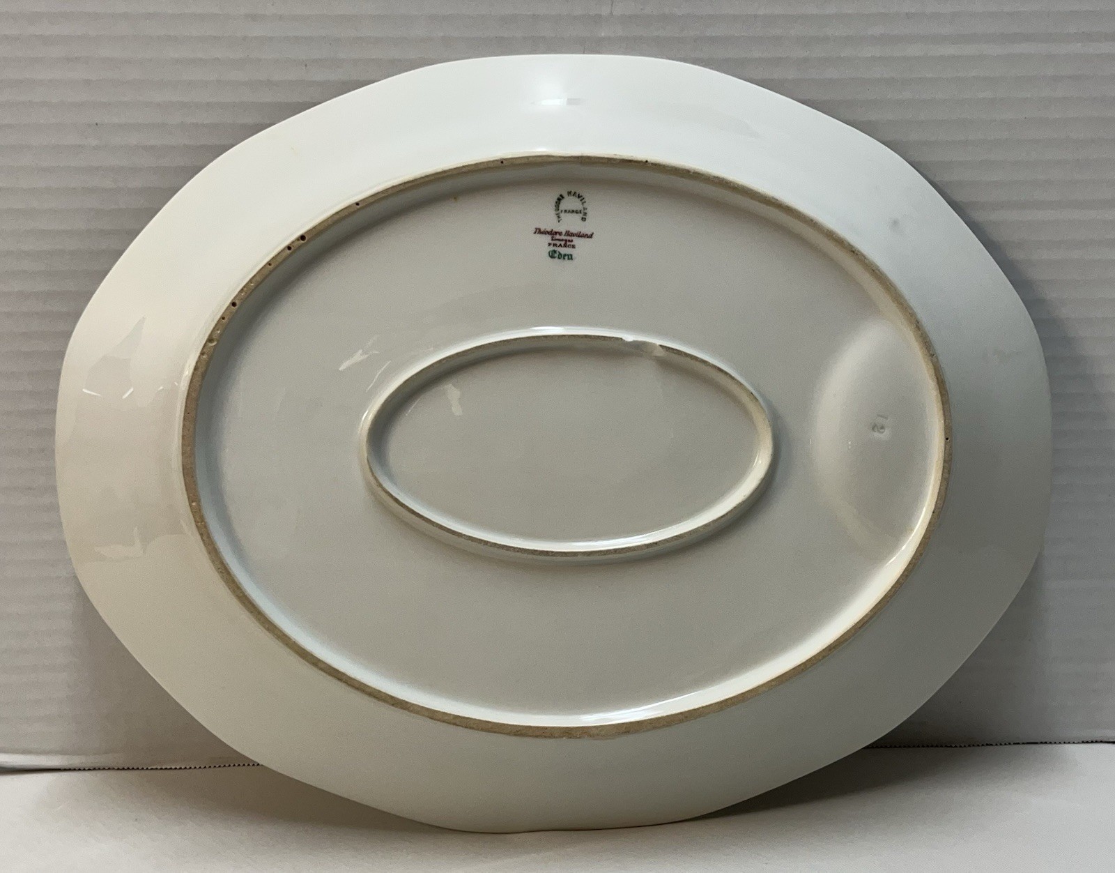 Vintage Theodore Haviland Limoges Eden Platter Oval 15.5×12 Art Deco 1920s Birds