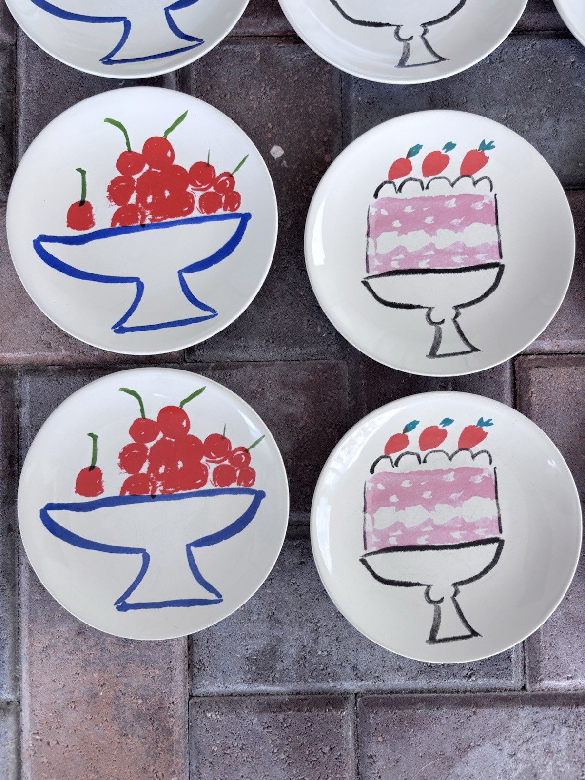 Set Of 18 Lenox Kate Spade New York All In Good Taste Appetizer Dessert Plate 6”