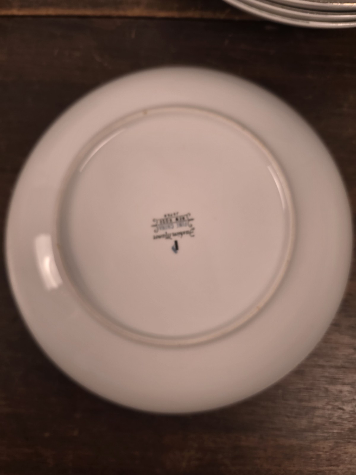 VTG 6 Fashion Manor Fine China Ceramic New Rose Floral 7.5″ Salad/Dessert Bowls