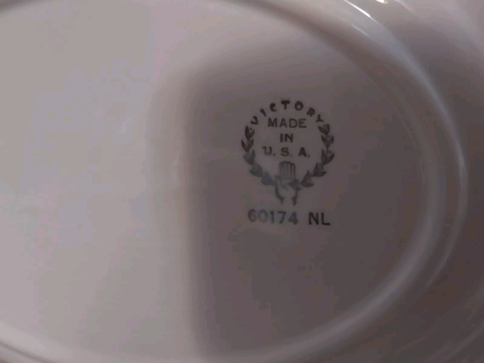 vintage victory 11.5 In. Serving Platter.