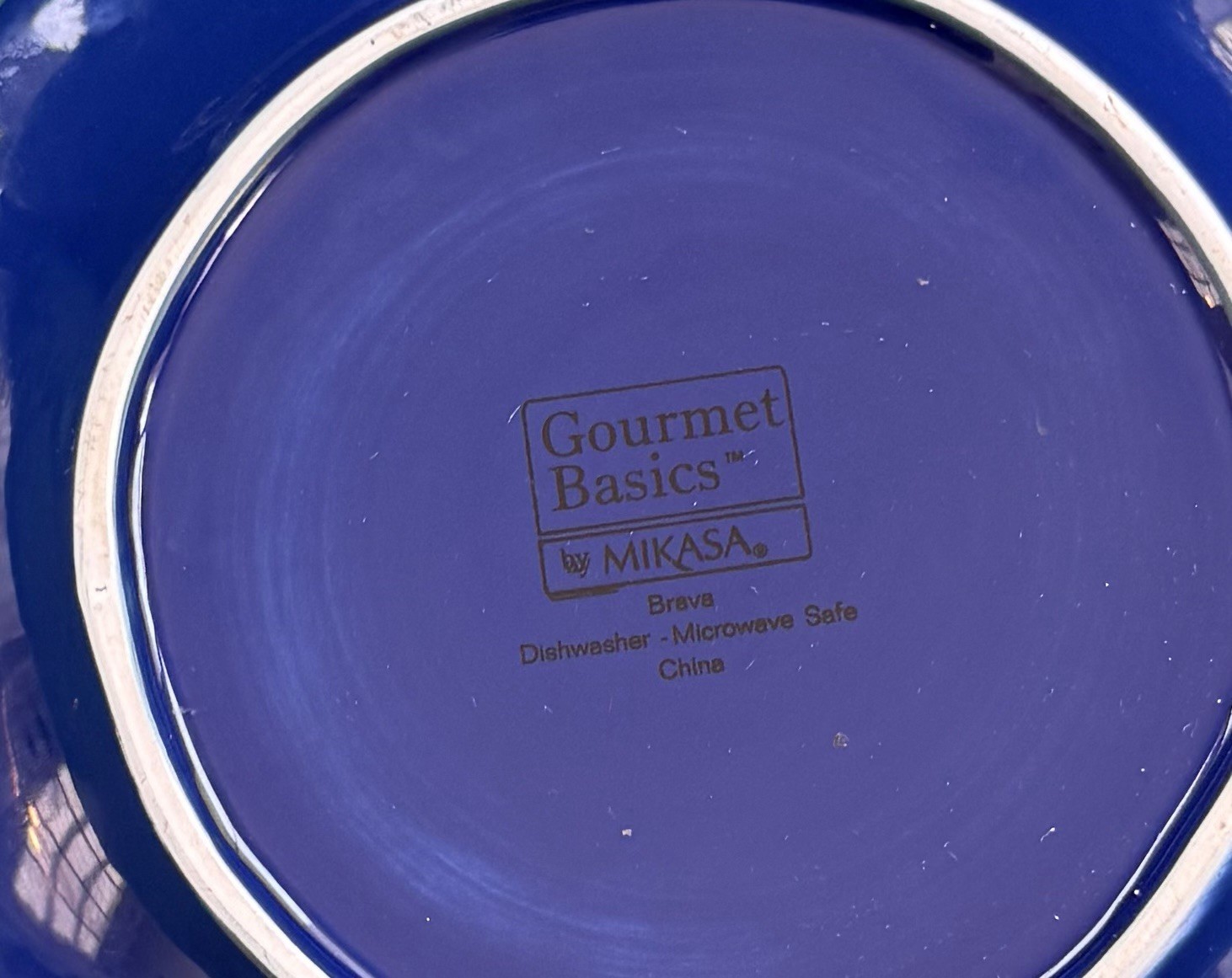 Mikasa Gourmet Basic Plate Set, 9.3/8 Service For 4, Bowls Not Available