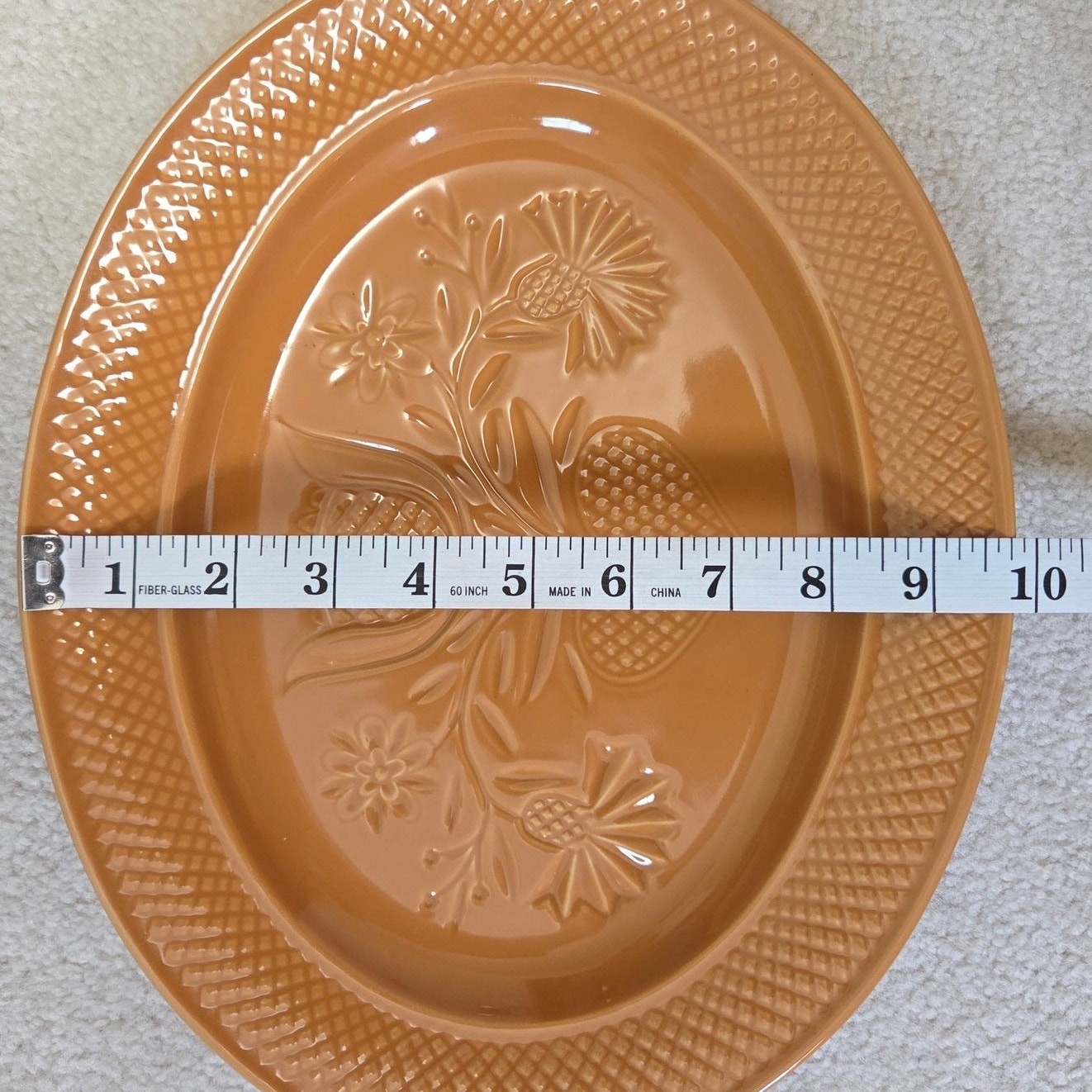 NEW Primitives By Kathy Lancaster Stoneware Platter Set Of 2 Dutch Server Tray