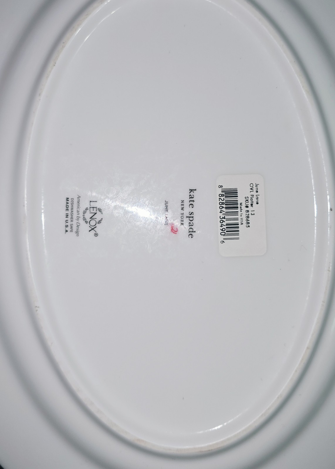 Kate Spade New York by Lenox “June Lane” Platinum Fine China.