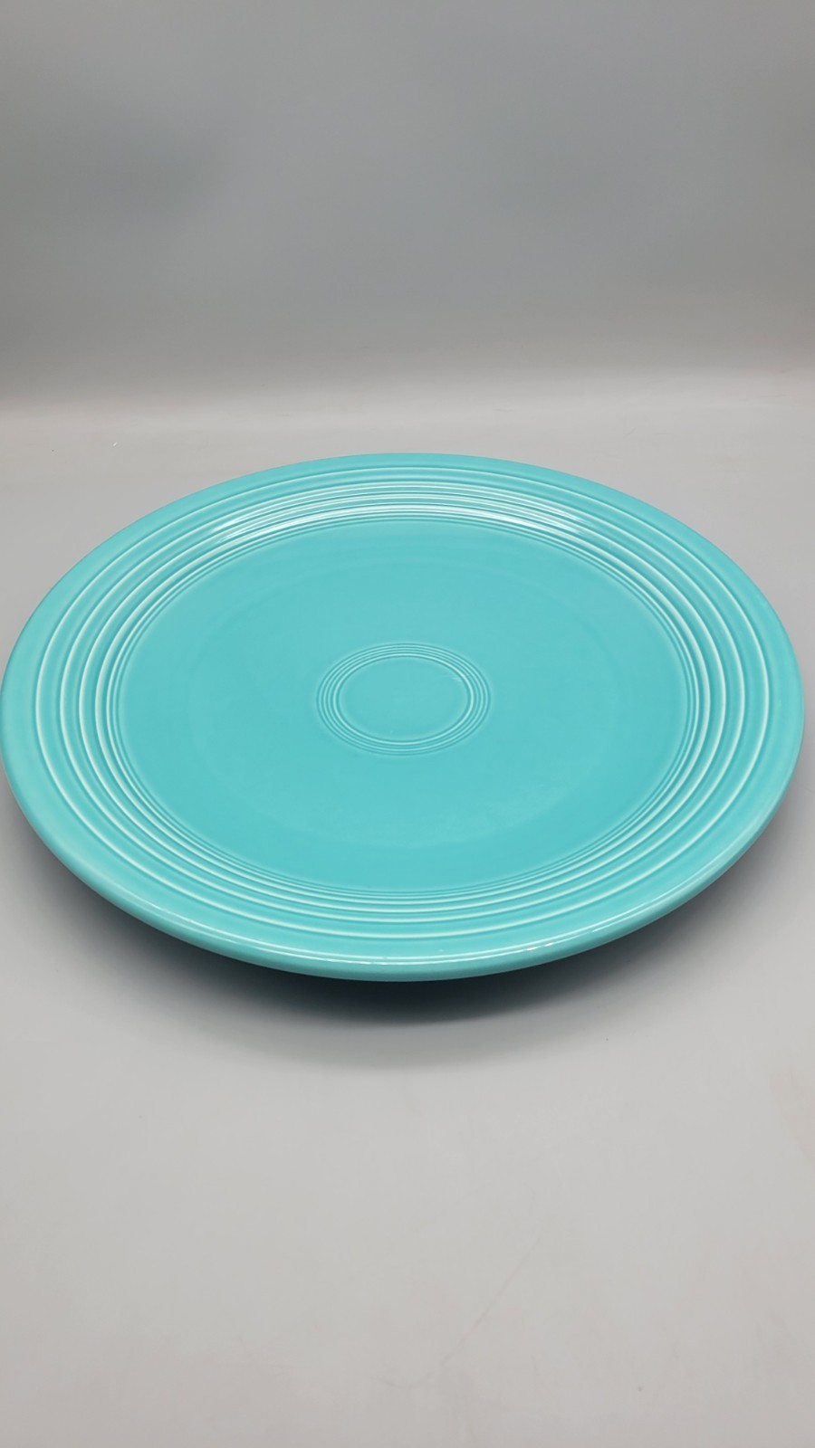 Fiesta Turquoise 12″ Chop Plate Round Serving Platter Lead Free