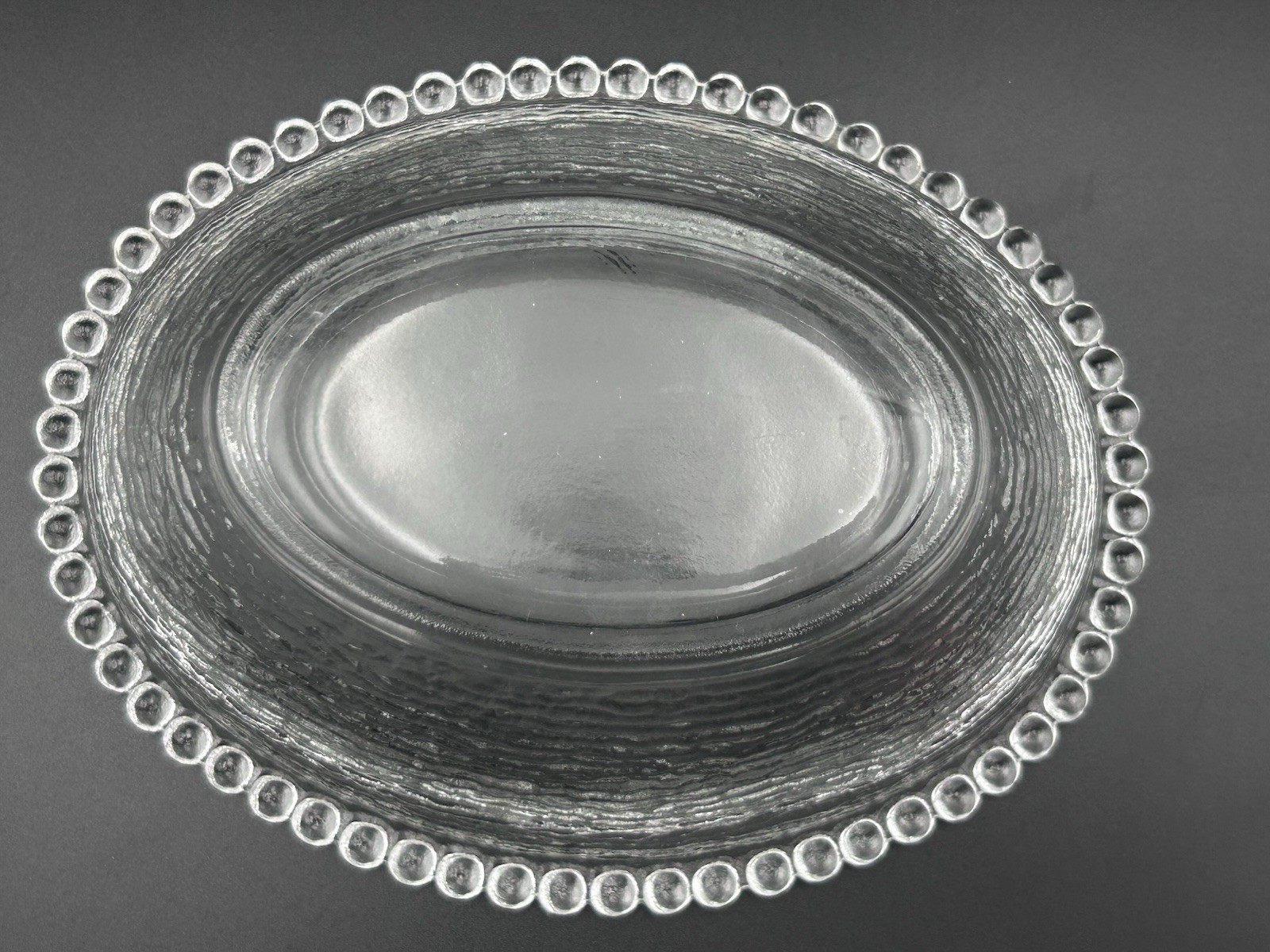 Vtg Indiana Glass Clear Hen On Nest Candy Dish EAPC Mid Century 1950-1959