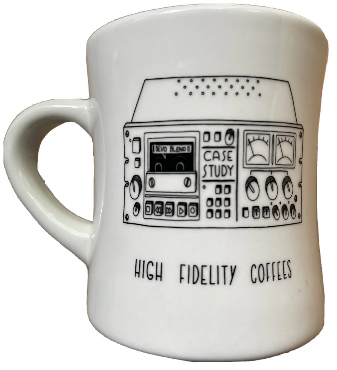 CASE STUDY COFFEE ROASTERS RESTAURANT WARE HIGH FIDELITY COFFEE MUG PORTLAND, OR