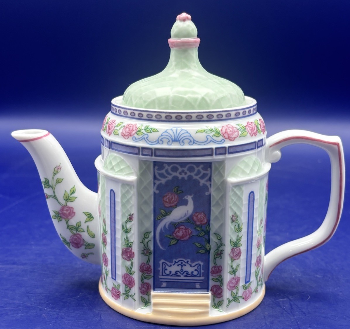 Lenox Teapot English Garden Collection The Aviary 1994