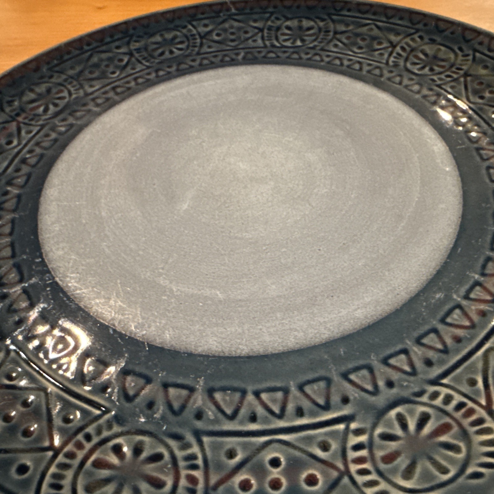 Threshold Kingfield Stoneware Dinner Plates 10.6in Discontinued Set of 4 Target
