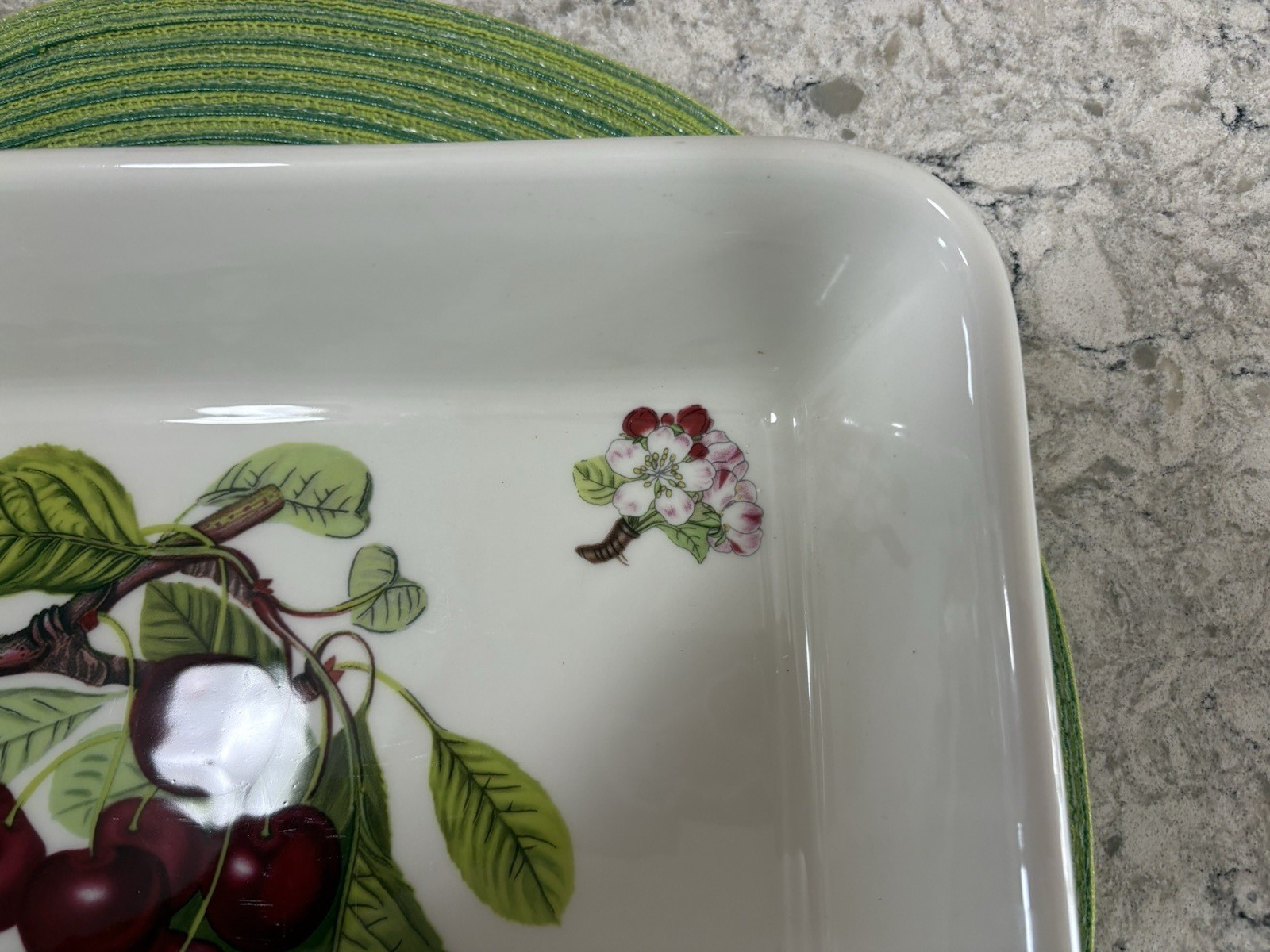 Portmeirion Pomona Lasagna Pan Casserole Dish Duke Cherry 10 x 14Discontinued