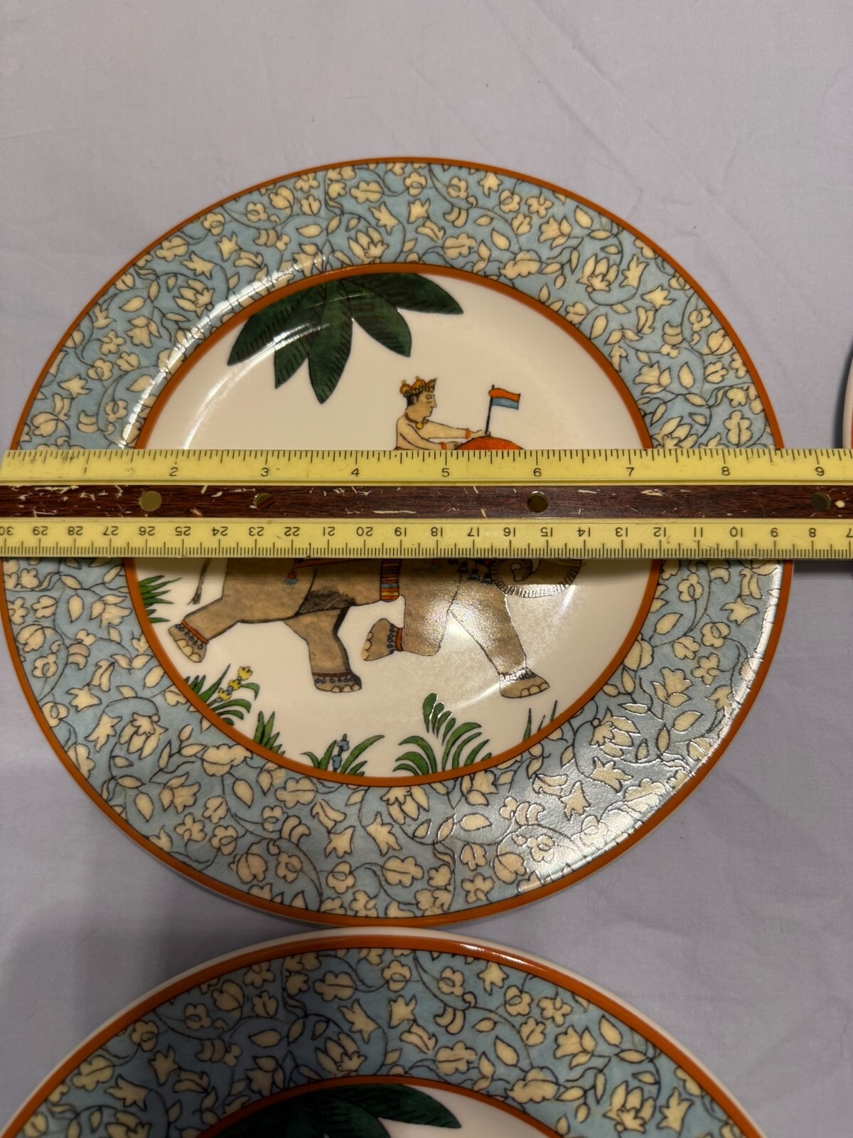 8 in total – VOYAGE by World Market ELEPHANT in India Plates and Bowls