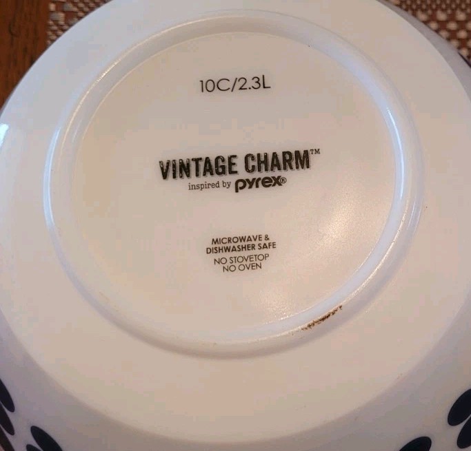 Vintage Charm Two Polka Dot Bowls Imagined By Pyrex