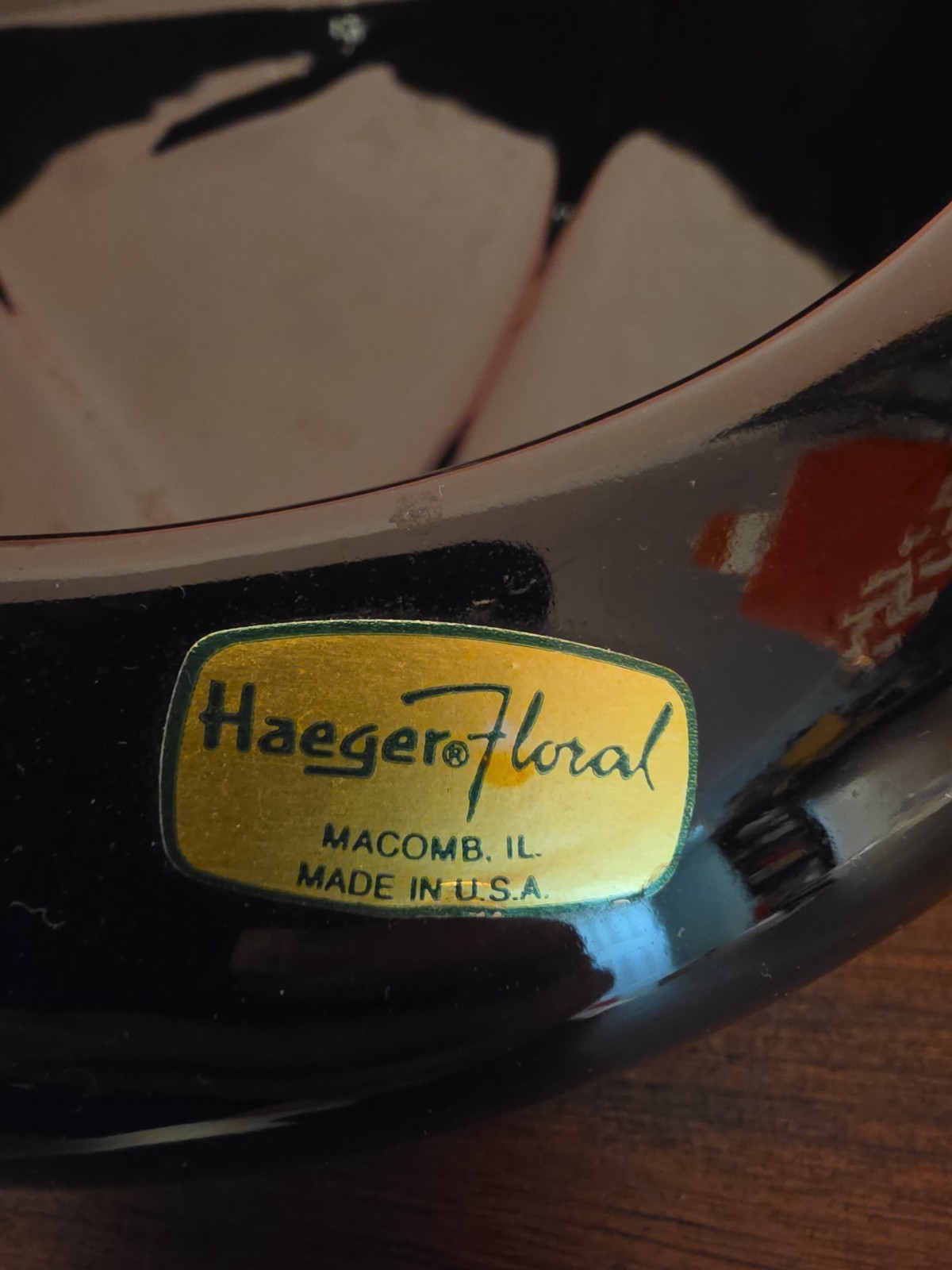 Haeger 9in Shallow Bowl