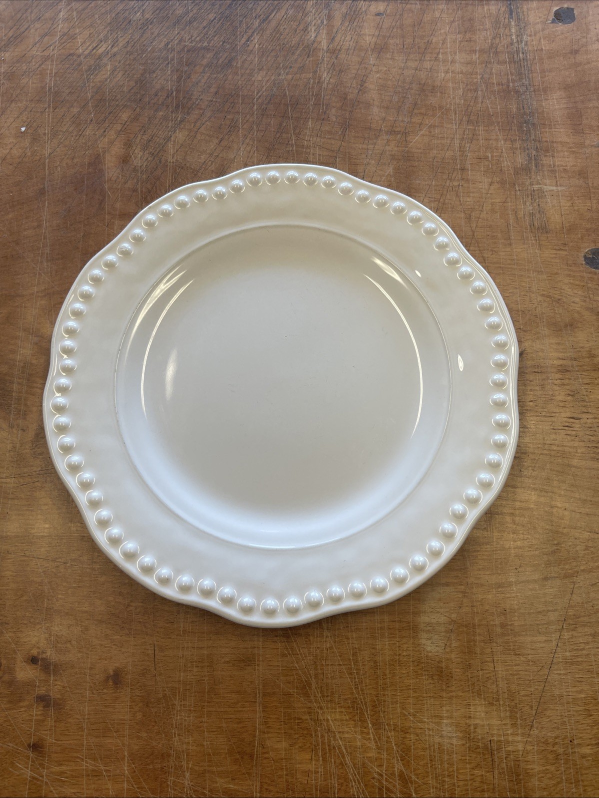 Fapor Portugal RUSTIC DOTS WHITE Dinner Plate 11 3/4 in 1 ea 3 available