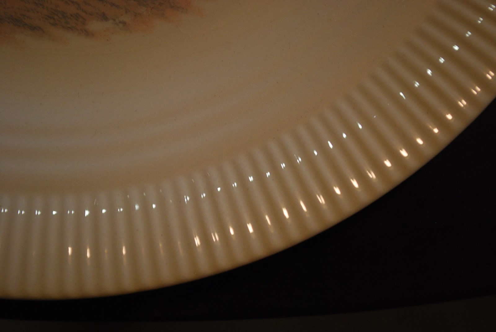 Vintage Set 6 GODEY PRINTS Luncheon Plates 9.25″ Ribbed SALEM CHINA 3 Designs