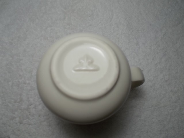 Vintage Homer Laughlin Ivory White Porcelain Coffee Tea Cup Mug Restaurant Ware