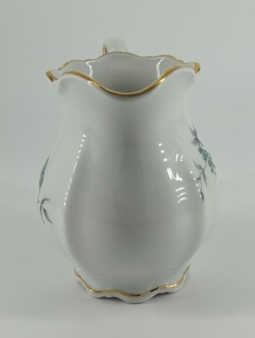 Mitterteich Green Ming Creamer Pitcher Porcelain Bavaria Germany Collectible