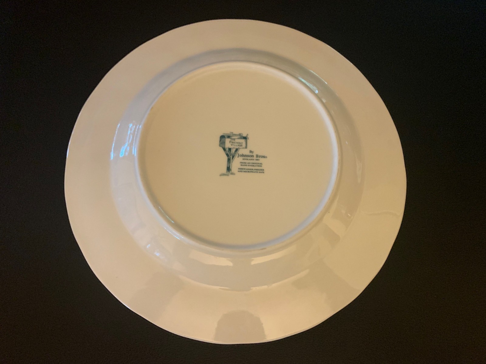 Johnson Brothers Friendly Village The Covered Bridge 10.5” Dinner Plate