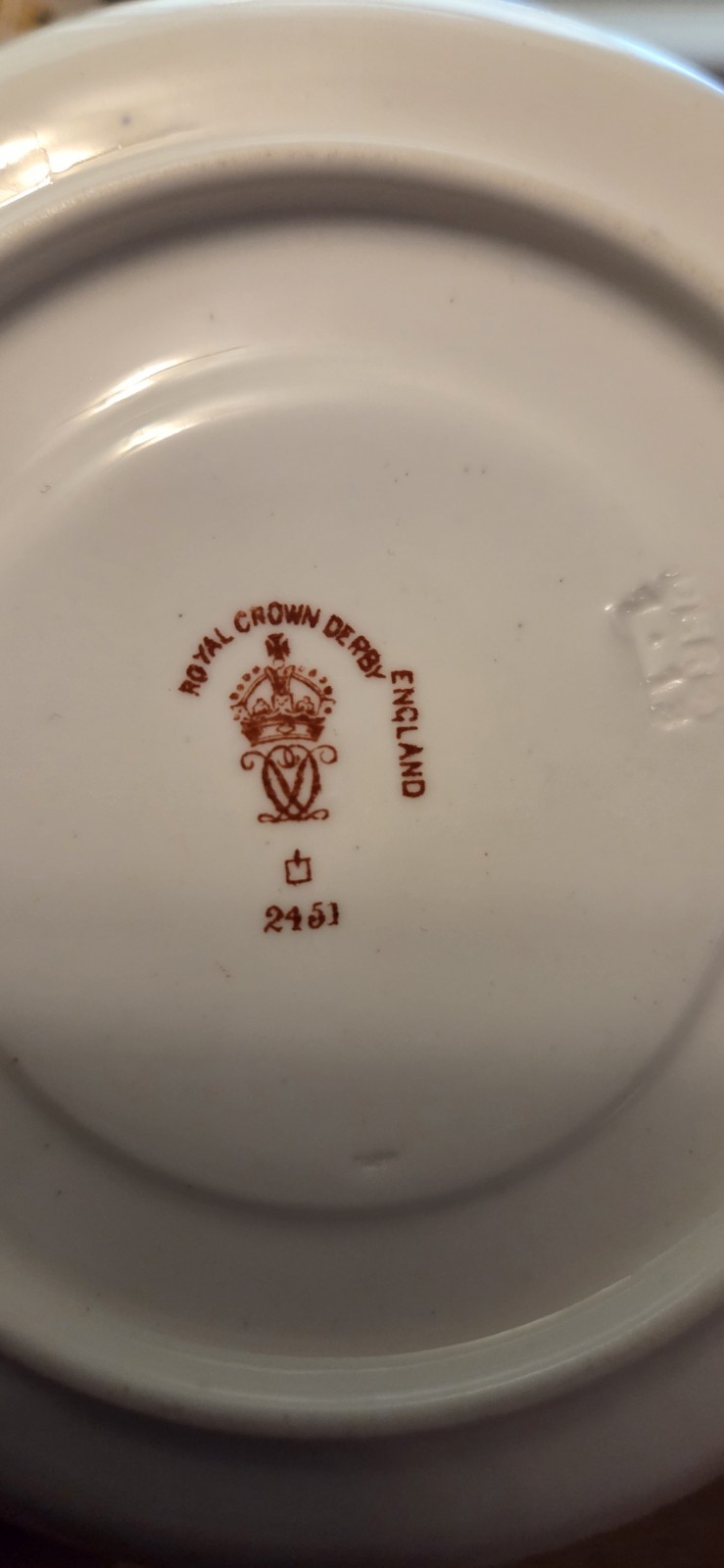 Royal Crown Derby Traditional Imari Handpainted Salad Plate Cup Saucer 3pcs