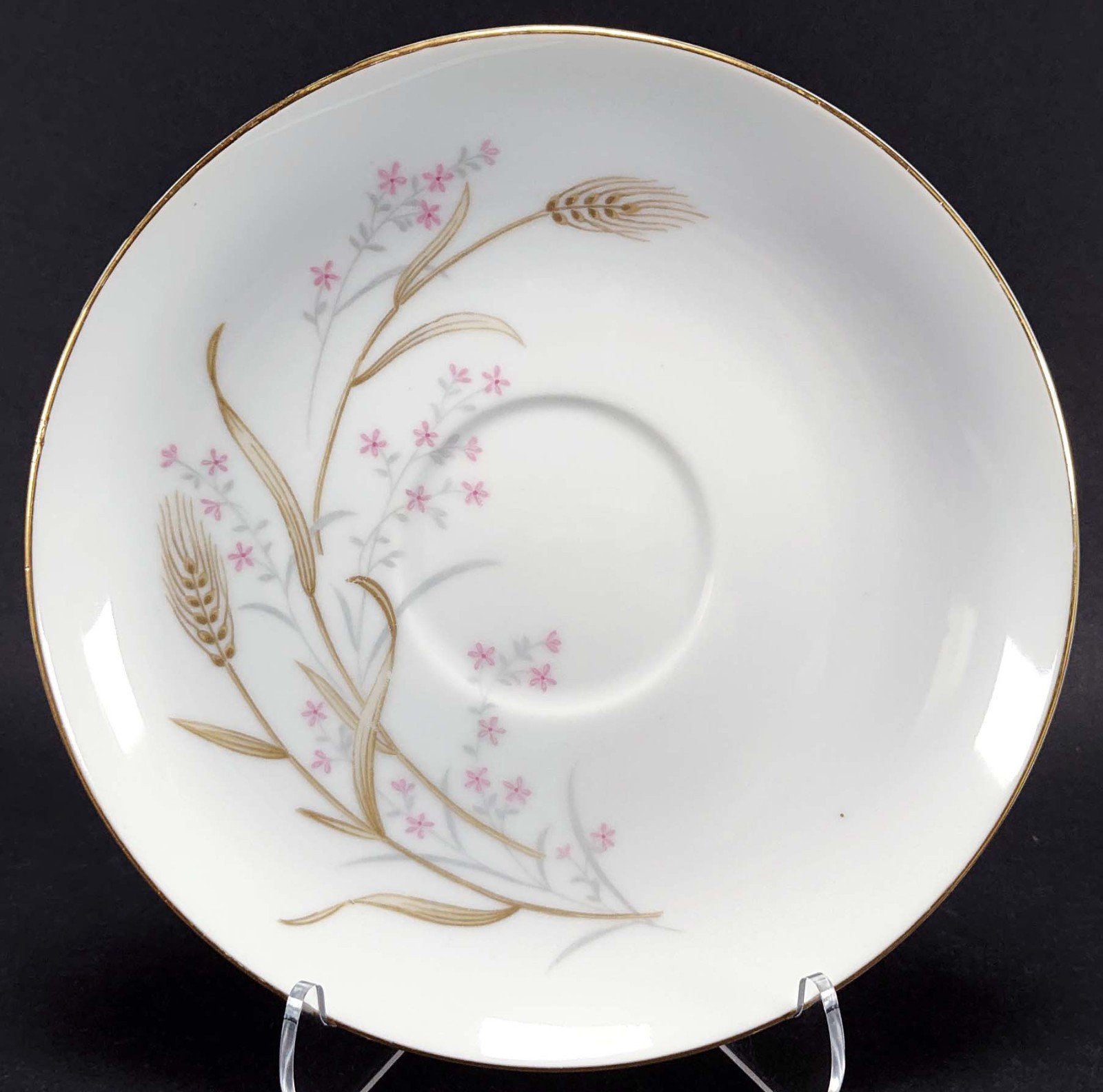 Mixed Lot Saucers Farmhouse Granny Cottage Shabby Mismatched China Set of 8