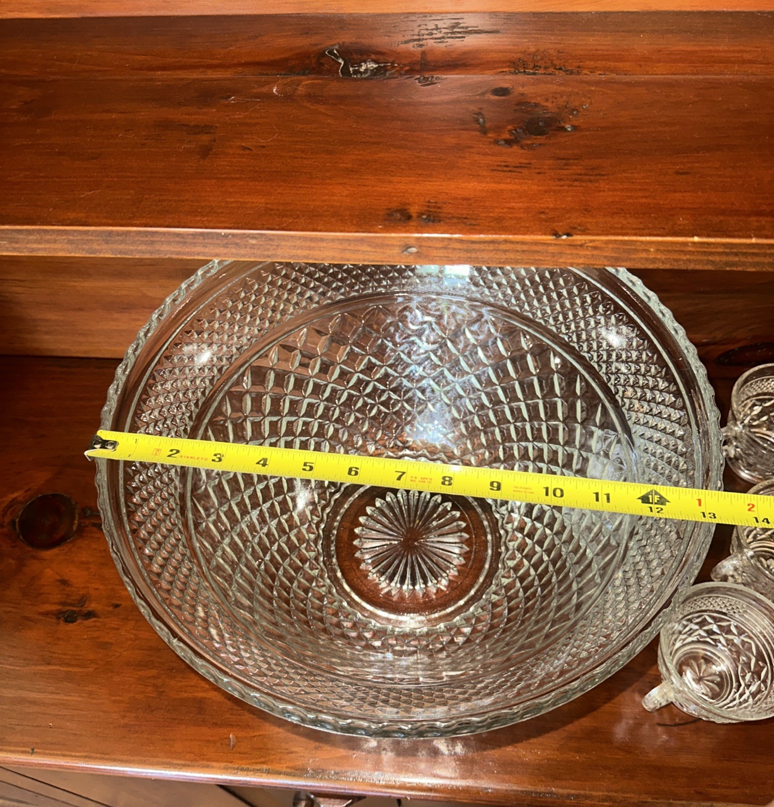 Wexford Punch Bowl And 13 Cup Set