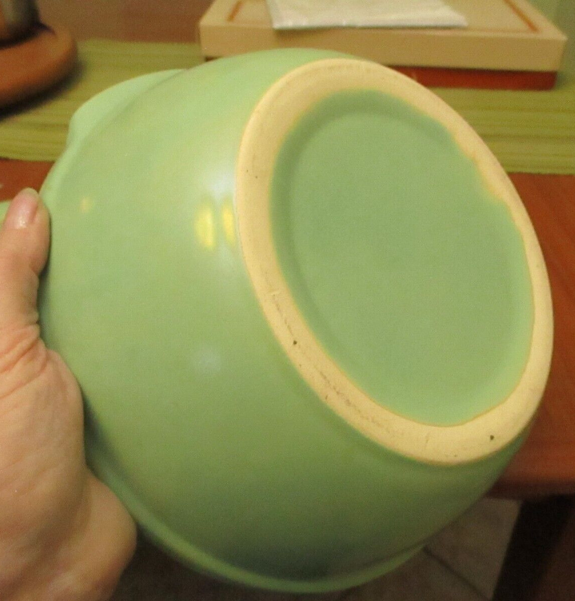 Vintage La Solana Serving Bowl Casserole Mint GREEN MCM Retro 1960s, W/ Lid, 9”