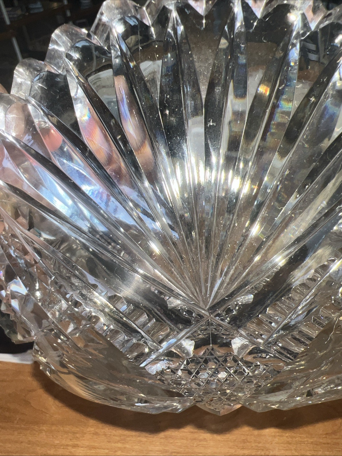 anerican brilliant cut bowl