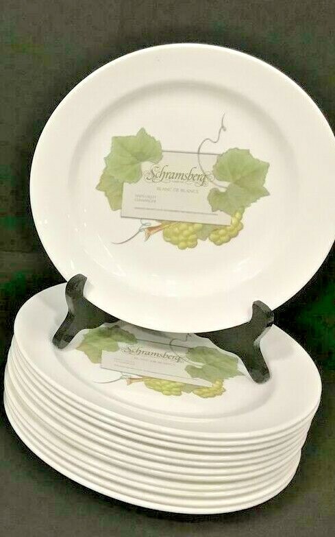 Wedgwood Grand Gourmet Schramsberg Blanc De Blancs Accent Plate New – Rare