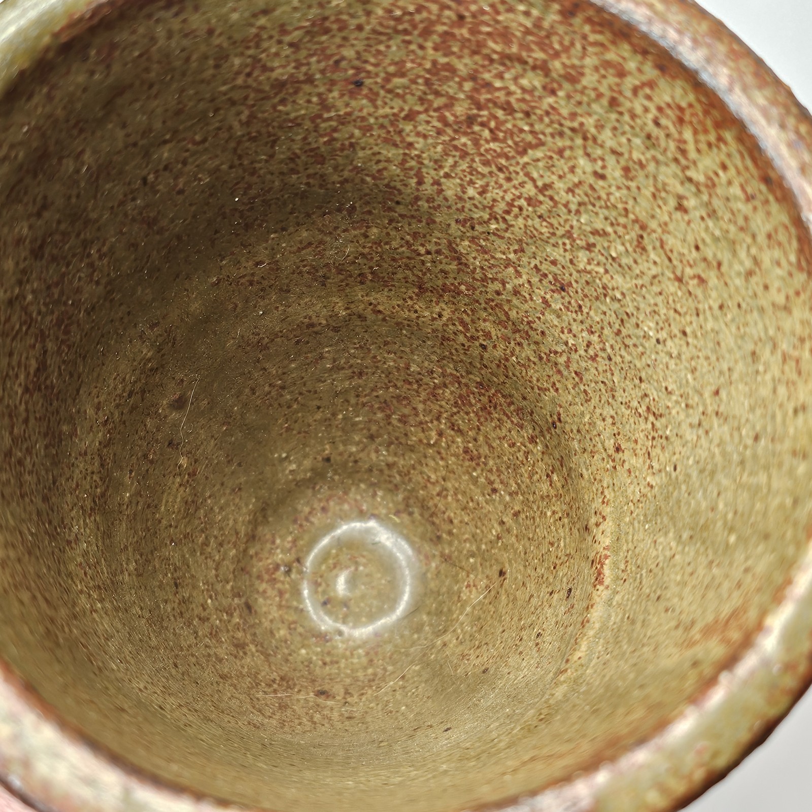 Handmade Stoneware Pottery Brown Speckle Glaze Ceramic Mug Tumbler